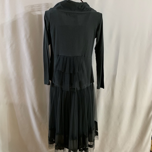 2-Piece Sage Green Knit and Tulle Dress - NWT - Picture 2 of 8